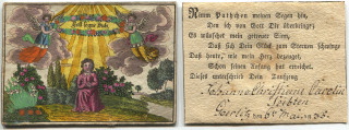 Taufbrief Anno 1835.