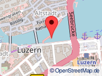 map of Luzern / Lucerne