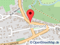 Karte von Blamont