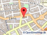 map of Lens