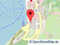 Karte von Bellagio / Bellaggio