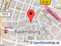 Karte von Ravensburg (Stadt)