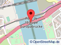 map of Strasbourg / Strassburg