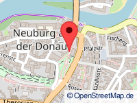 map of Neuburg an der Donau