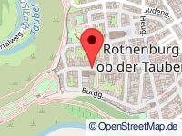 Karte von Rothenburg ob der Tauber