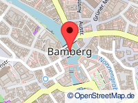 Karte von Bamberg