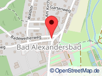 map of Bad Alexandersbad (municipality)