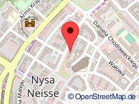 Karte von Neisse / Neiße / Nysa