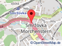 Karte von Morchenstern / Morchelstern / Smržovka