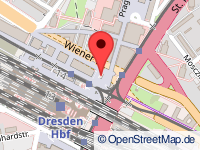 Karte von Dresden