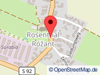 Karte von Ralbitz-Rosenthal / Ralbicy-Rózant