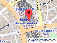 Karte von Hamburg (Stadt)